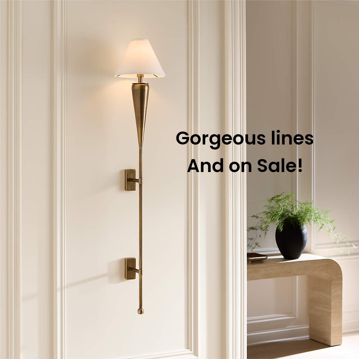 Use this wall sconce in any space to elevate the room!
@cb2 @Crate & Barrel

#LTKSaleAlert #LTKHome #LTKSeasonal