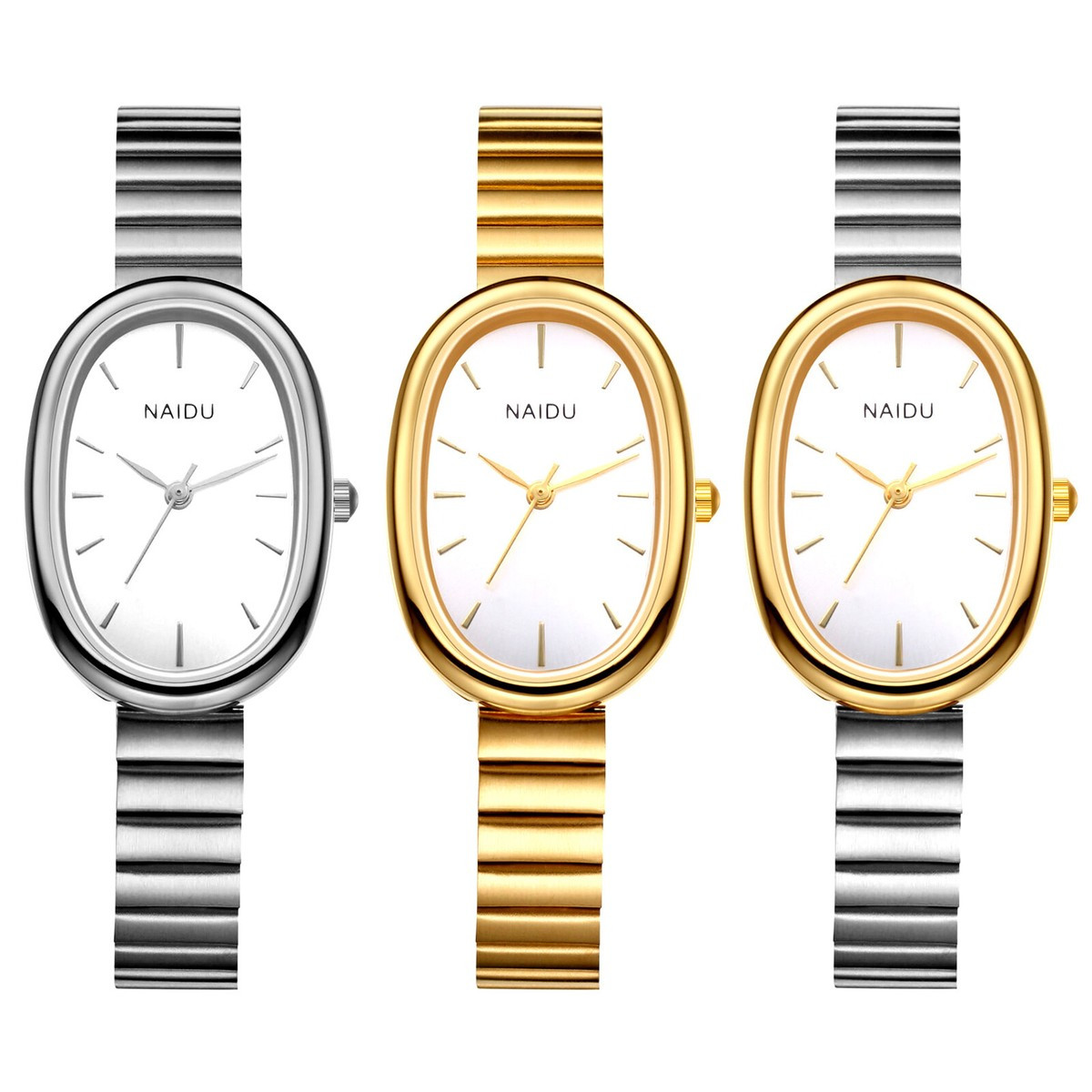 Womens Ultra Thin Oval Dial Stretch Band Watches with Elastic Strap Wristwatch  | eBay | eBay US