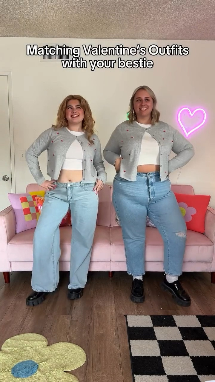 this Valentine’s Day we’re matching outfits with our bestie💕❤️
Indiana is wearing size M
Teddie is wearing size XXL


#LTKFindsUnder50 #LTKSeasonal #LTKStyleTip