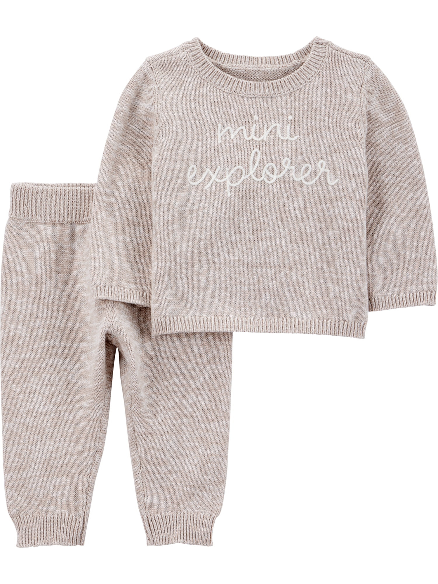 Carter's Child of Mine Baby Outfit Sweater Set, 2-Piece, Sizes Preemie-18 Months | Walmart (US)
