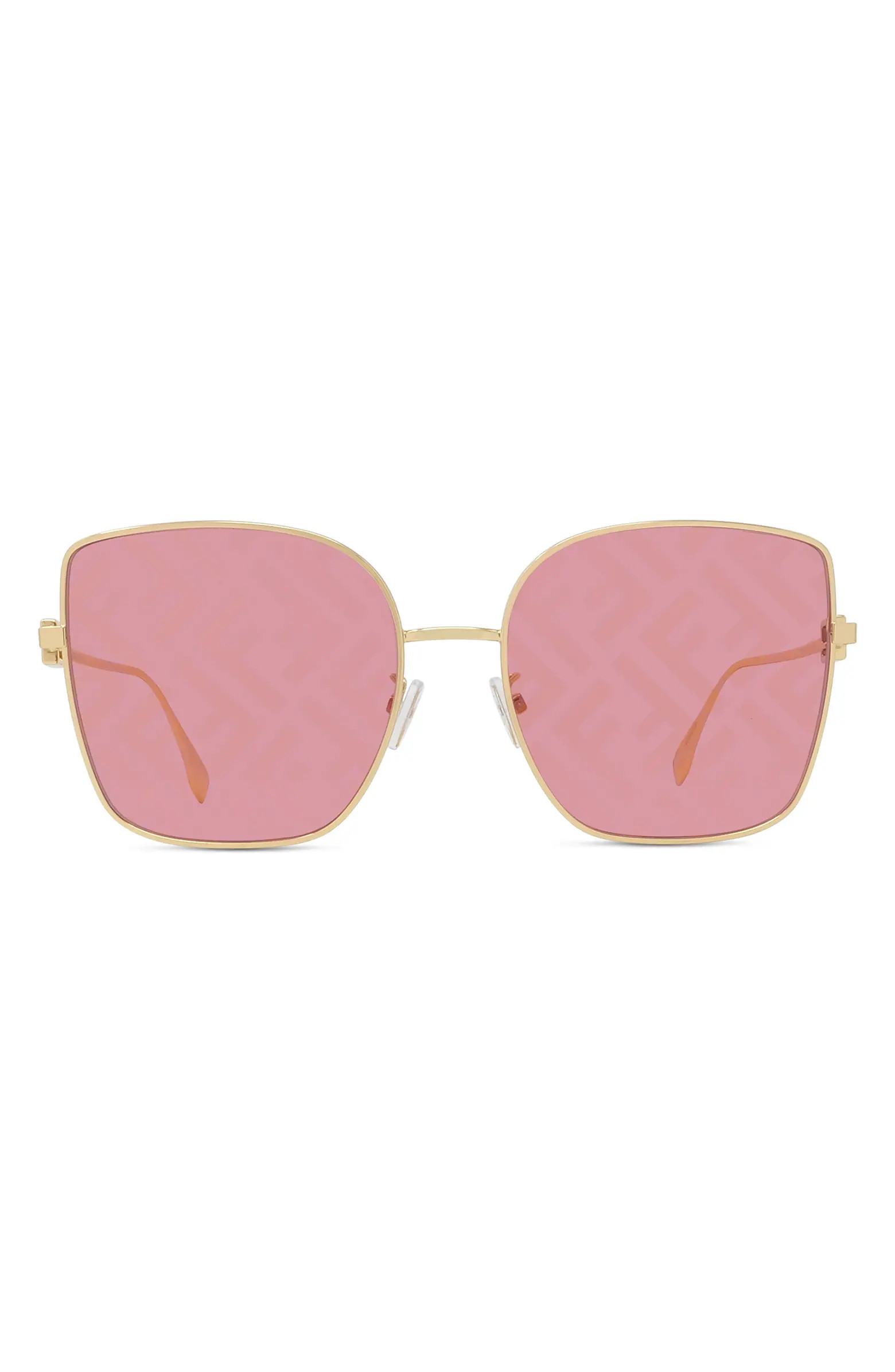 Fendi 59mm Square Sunglasses | Nordstrom | Nordstrom
