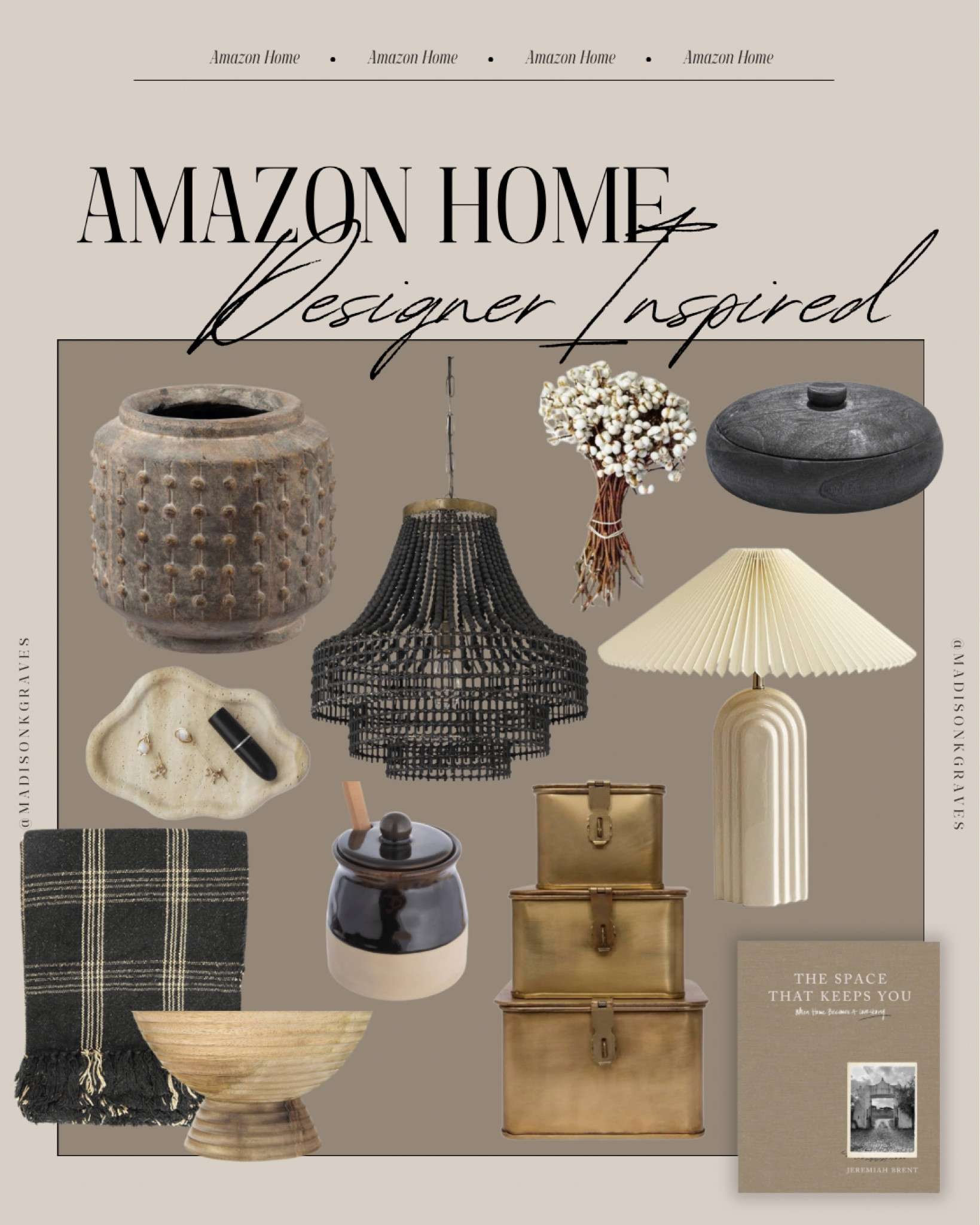 Designer Inspired Amazon Home Decor Finds - 

Organic modern, farmhouse, minimalist, neutral decor, home inspo, living room, shelf styling, table lamp, vessel, vase, decorative object, throw blanket, living room decor, modern home, 

#LTKHome #LTKFindsUnder100 #LTKSaleAlert