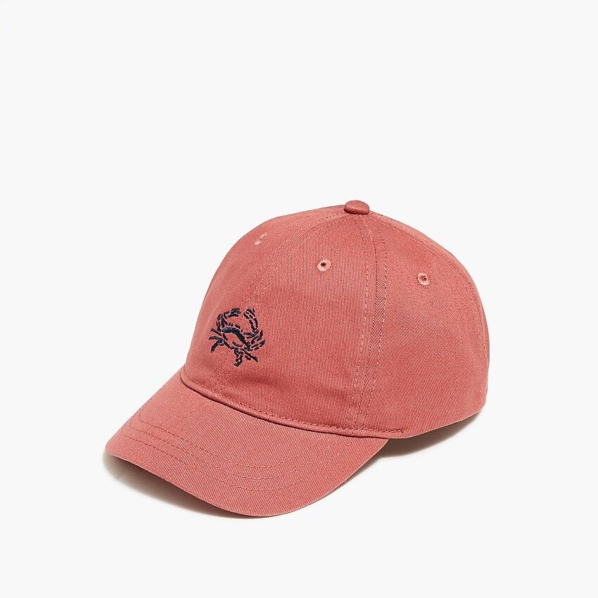 Boys' crab baseball hat | J.Crew Factory