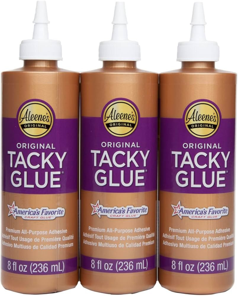 Aleene's 3 Pack, 8 oz Tacky Glue, 8 FL OZ, Original Version 3 Count | Amazon (US)