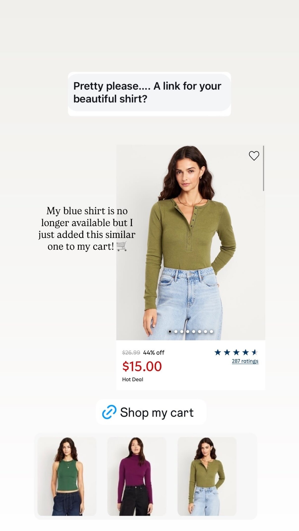 In my @oldnavy shopping cart. All on sale! 

#LTKActive #LTKHoliday