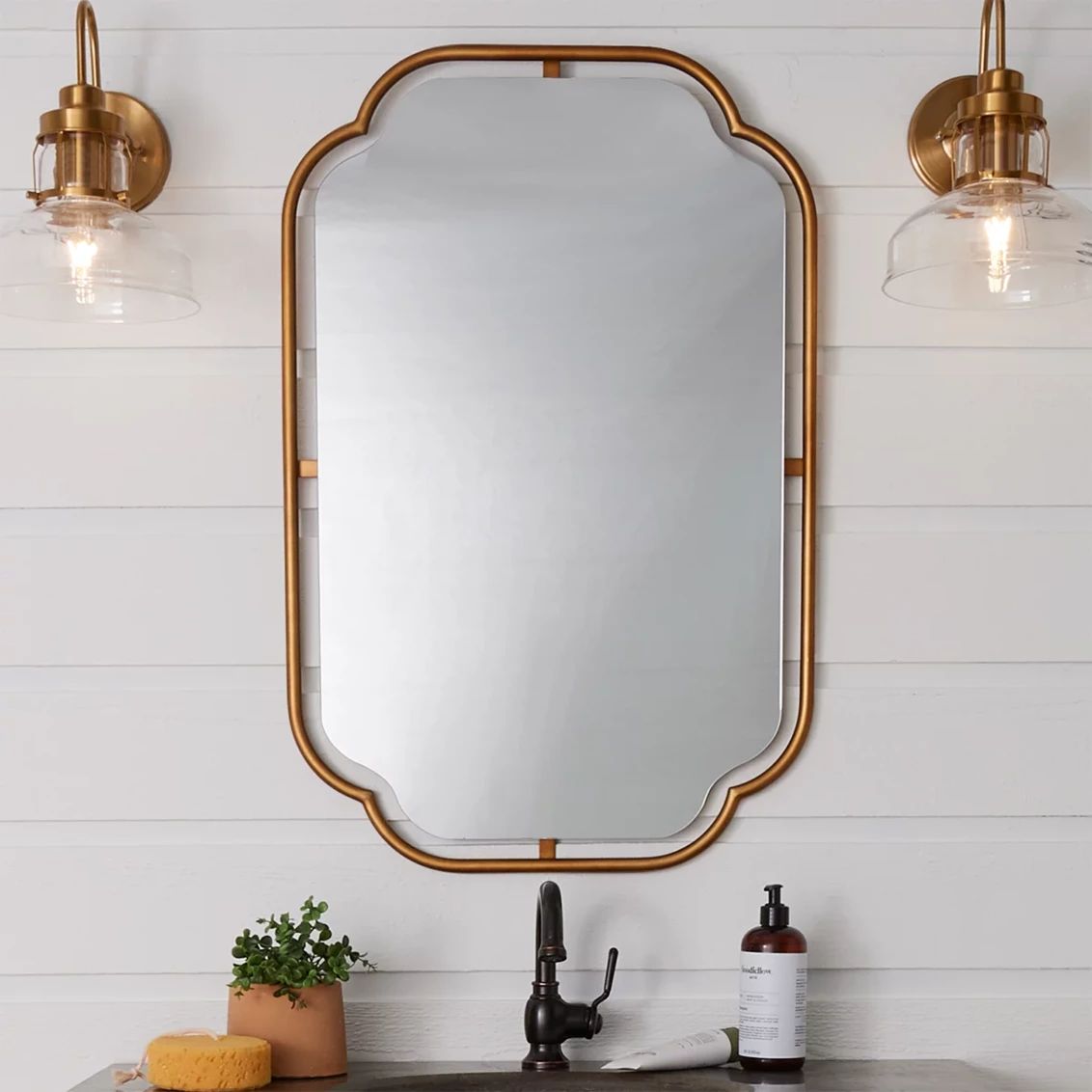 Gilded Finery Mirror | Shades of Light