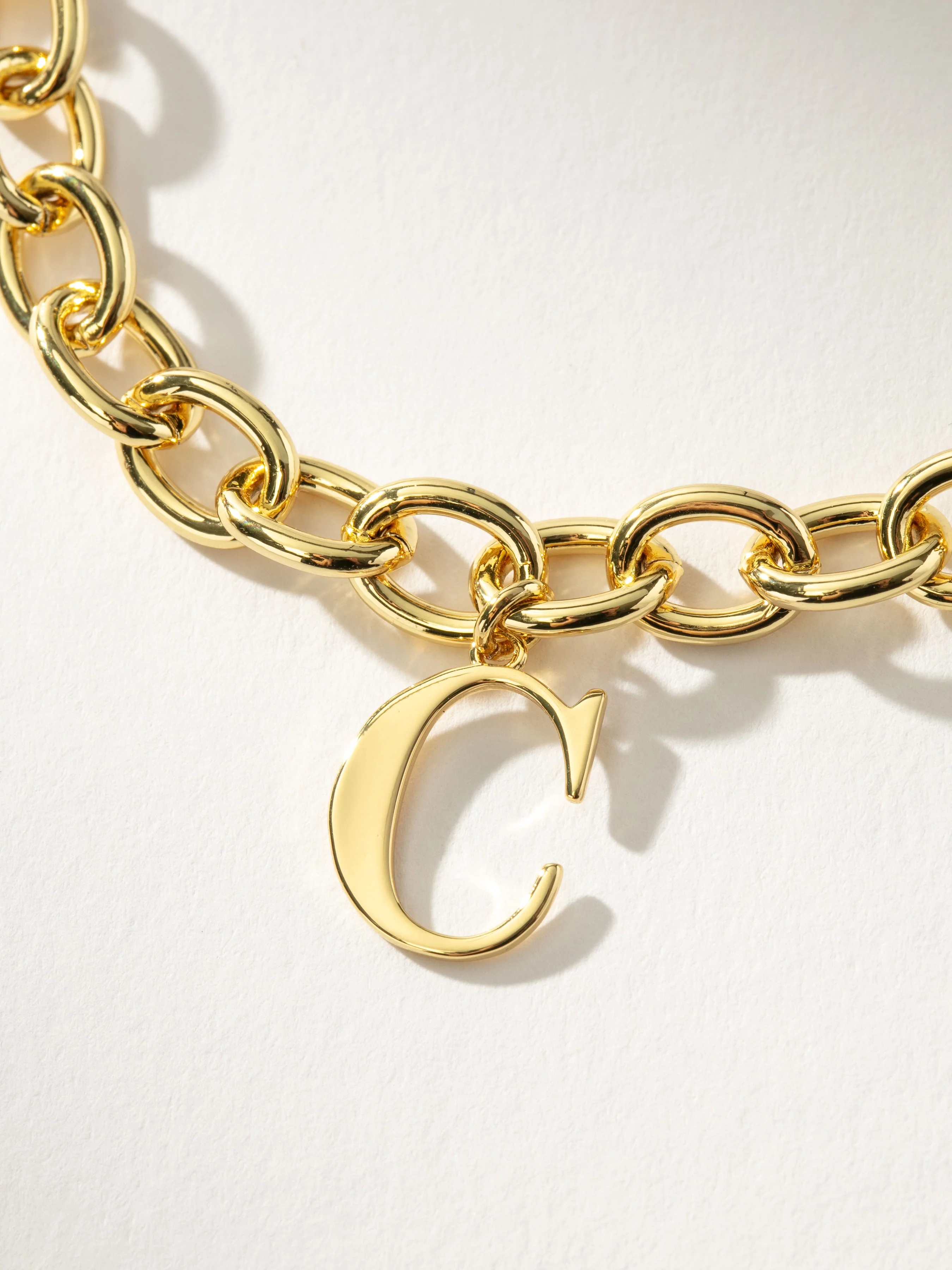 Remember Me Chain and Initial Bracelet in Gold | Uncommon James | Uncommon James