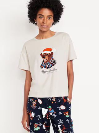 Matching Holiday-Graphic T-Shirt for Women | Old Navy (US)