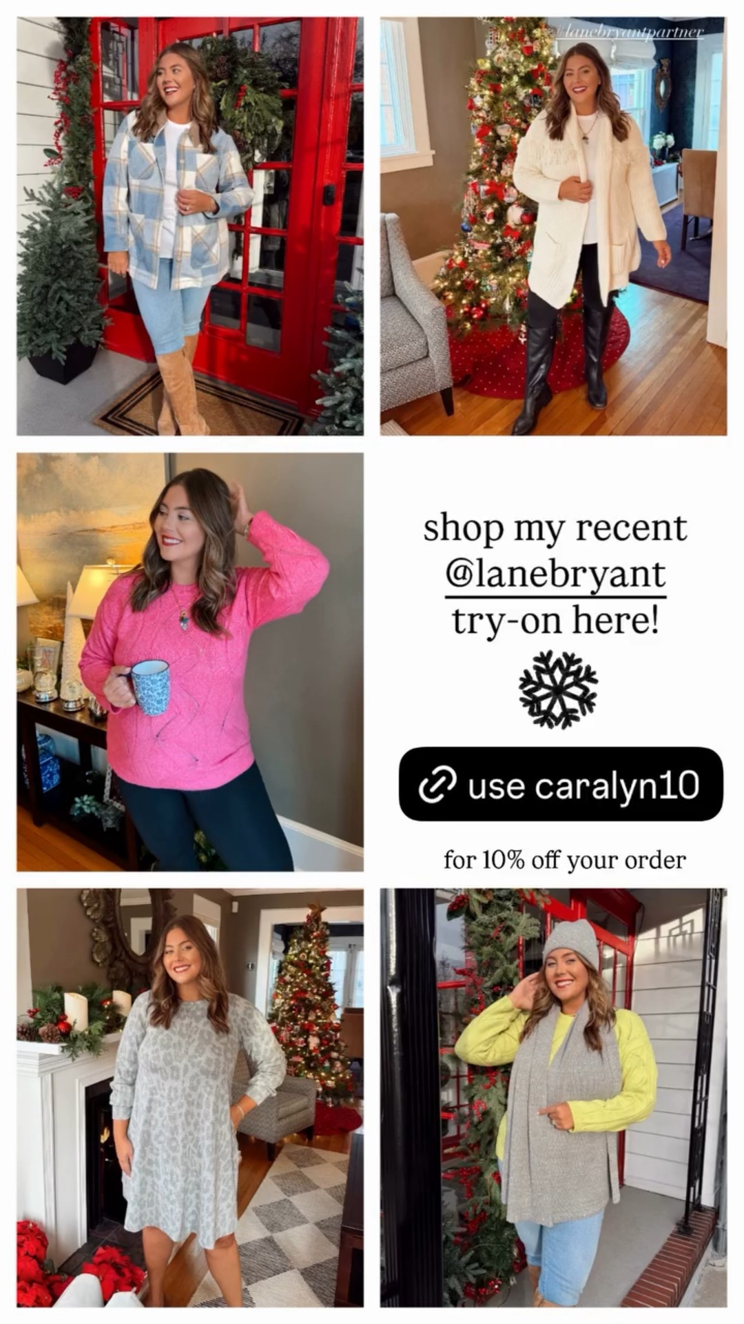 Use CARALYN10 for 10% off your order @lanebryant - wearing size 18/20 

#LTKSeasonal #LTKPlusSize #LTKootd
