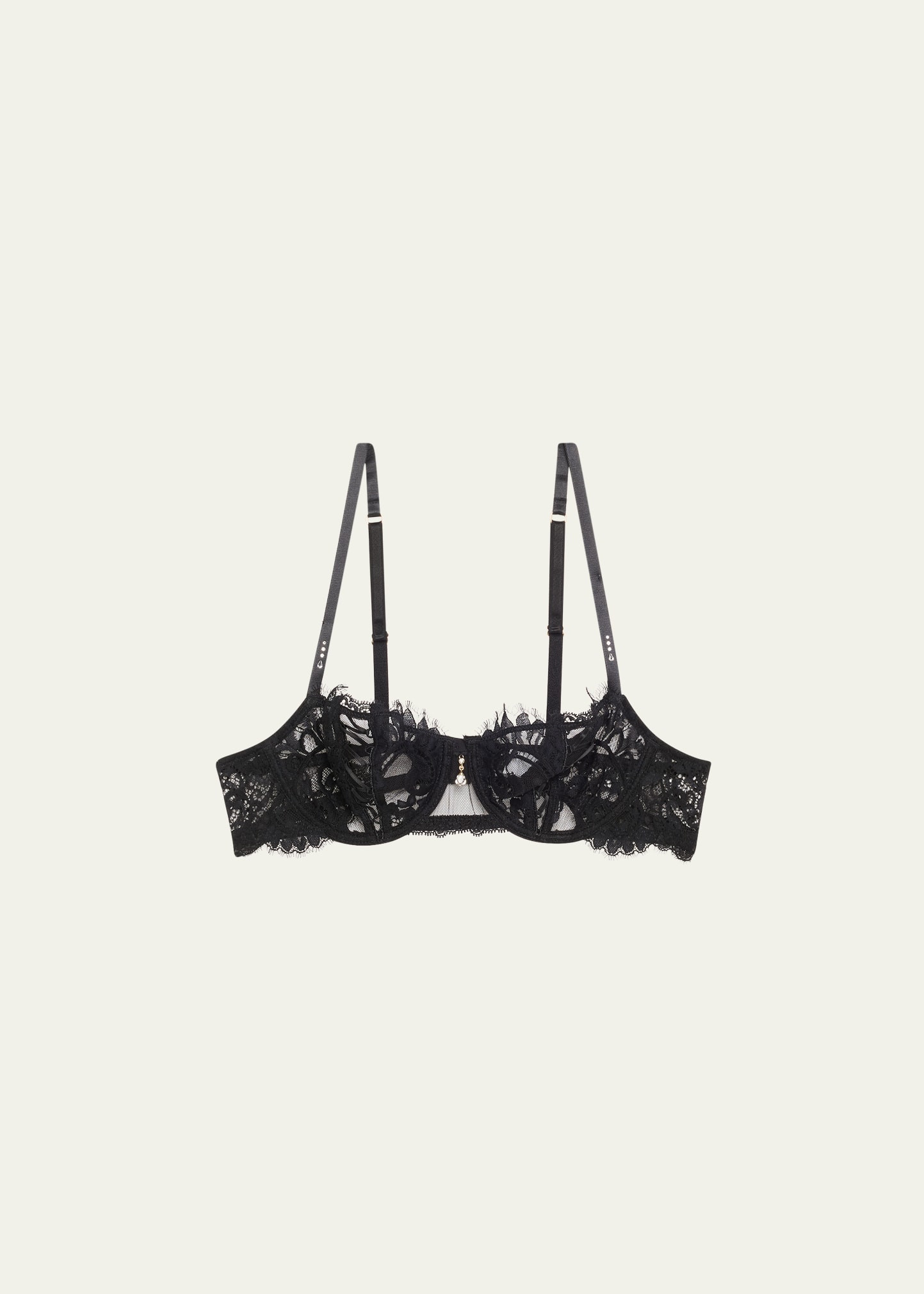 Lise Charmel Desirs De Venise Lace & Tulle Demi Bra | Bergdorf Goodman