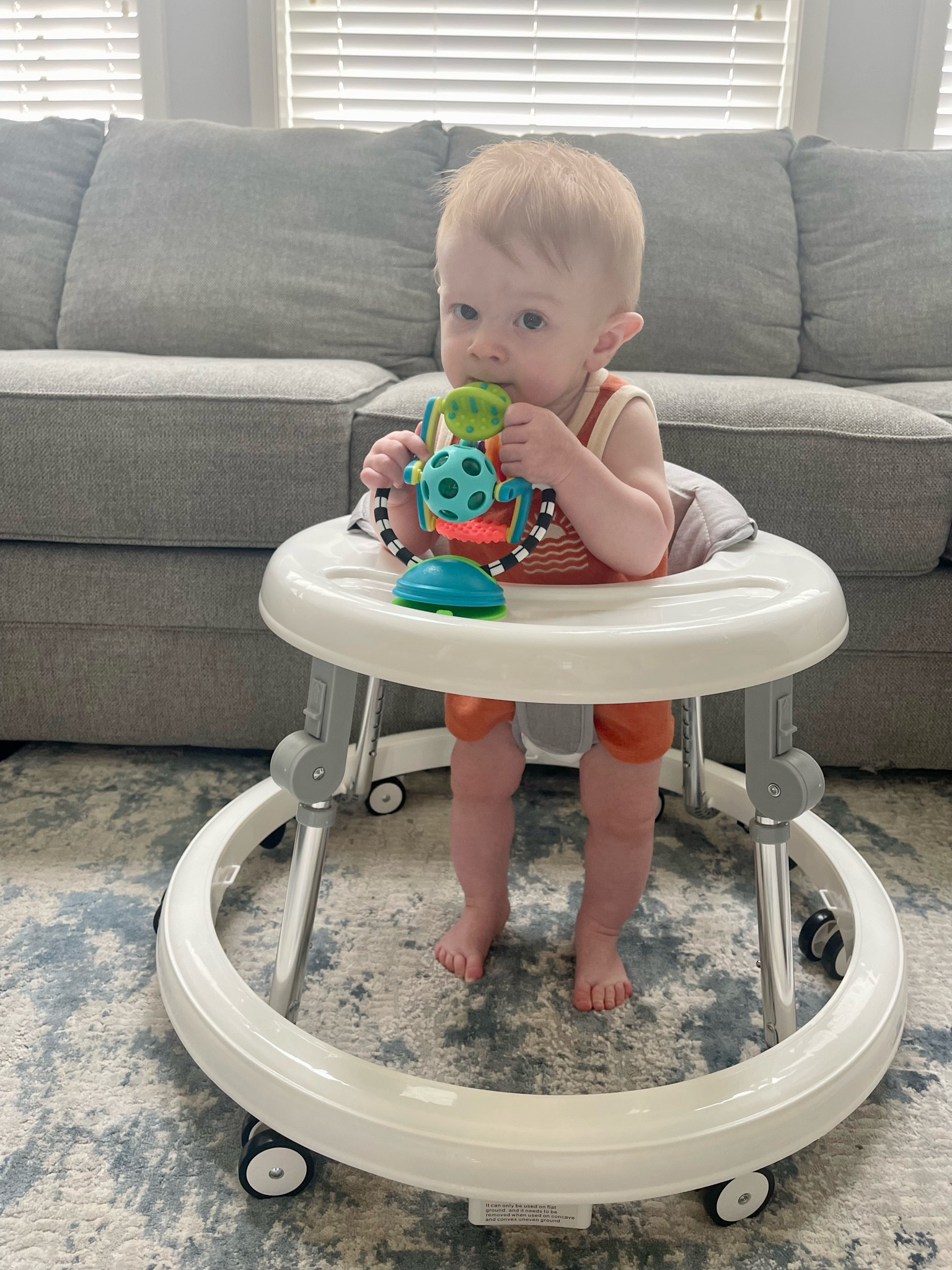Baby walker with wheels! He absolutely LOVES it #babywalker #babywalkerwithwheels #babyamazonfind 

#LTKunder100 #LTKFind #LTKbaby