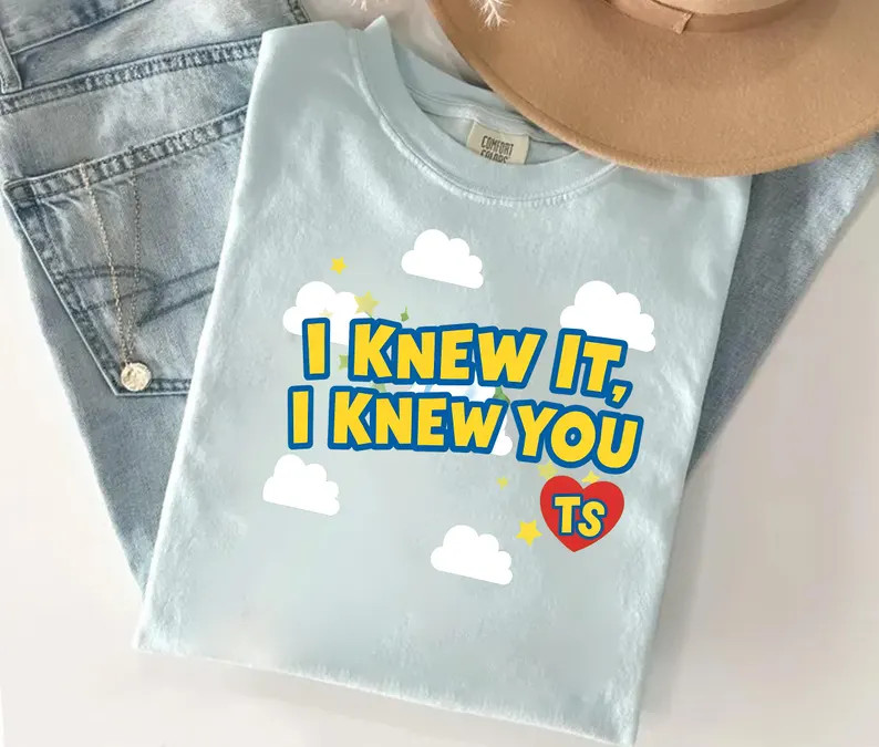 Comfort Colors I Knew It, I Knew You Tswift Shirt, I Knew It, I Knew You, Toy Story 5 Shirt, I Kn... | Etsy (Global)