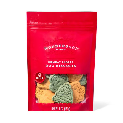 Unfrosted Biscuit Shapes Unflavored Dog Treat - Wondershop™ 6oz | Target