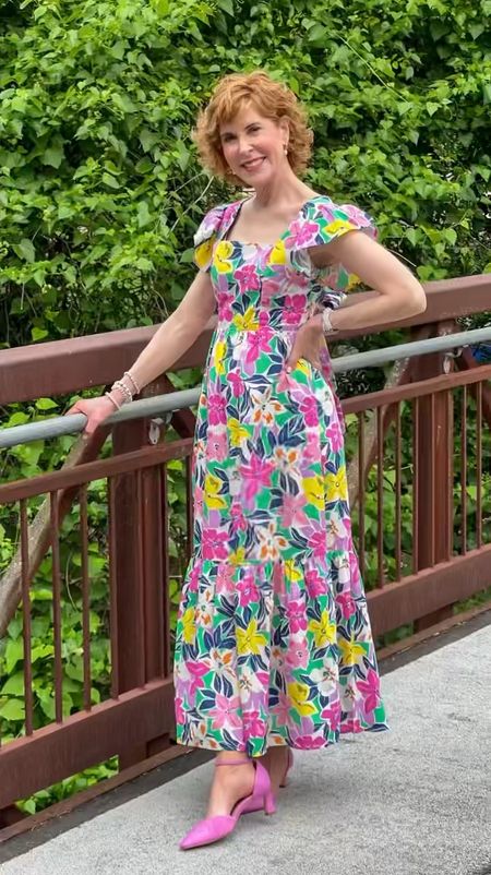 This stunning maxi dress is 20% off with code JUNE20 this weekend (along with tons of other styles you’ve seen me in) at one of my very favorite brands. (Watch the video to check out the gorgeous back!)



#LTKVideo #LTKSaleAlert #LTKFindsUnder100