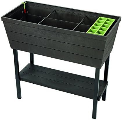 Keter Urban Bloomer 12.7 Gallon Raised Garden Bed with Self Watering Planter Box and Drainage Plug,  | Amazon (US)