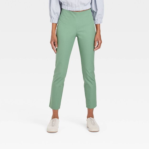 Women's High-Rise Slim Fit Ankle Pants - A New Day™ | Target