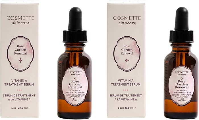 Cosmette Rose Garden Face Oil, Natural Skin Care 1 FL Oz (Pack of 2) | Amazon (US)