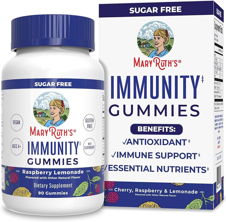 MaryRuth's Immunity Gummy | 5-in-1 Blend of Zinc | Elderberry | Vitamin C & D & Echinacea for Kid... | Amazon (US)
