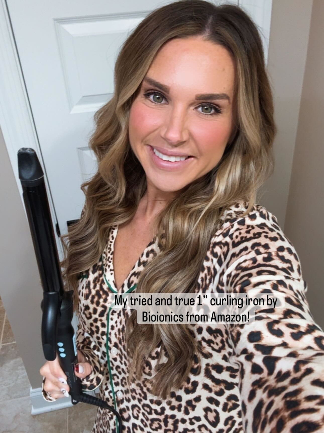 Linking my tried and true curling iron by Bioionics from Amazon! Look at those curls! Actual pjs are sold out, so linking a similar pair from a brand I love. 

 #LTKgrwm #LTKselfcare #LTKBeauty