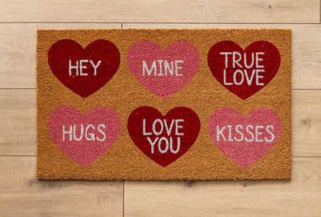 Sweetheart Sentiments Valentine's Doormat 

#LTKfindsunder50 #LTKhome #LTKSeasonal