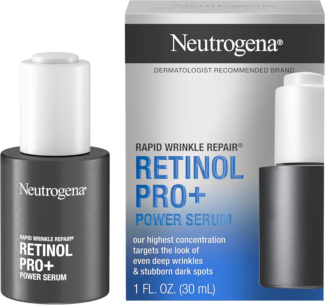 Neutrogena Rapid Wrinkle Repair Retinol Pro+ Power Facial Serum, Gentle Anti-Aging Face Serum wit... | Amazon (US)