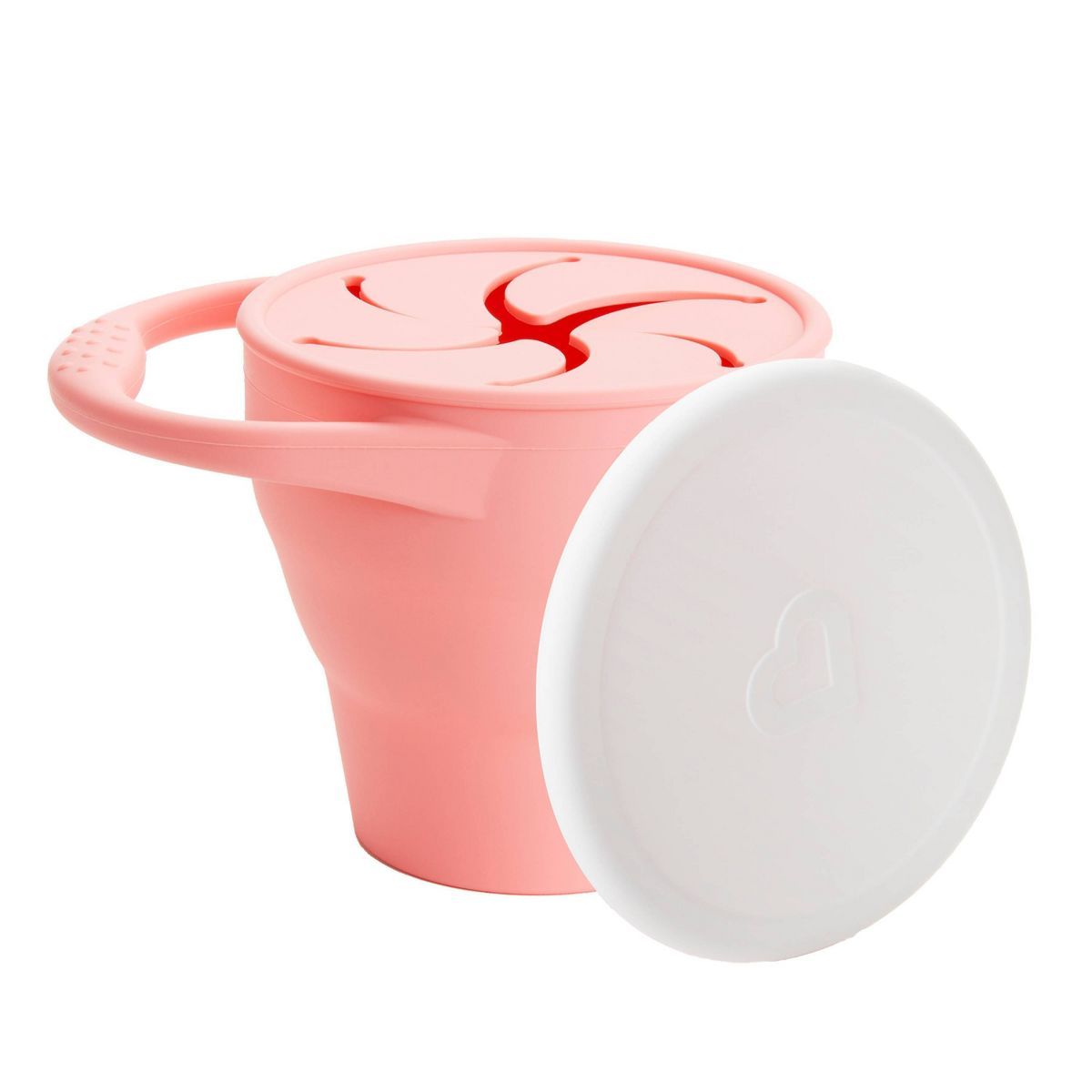 Munchkin Cest Silicone Collapsible Baby Food Storage - Coral | Target