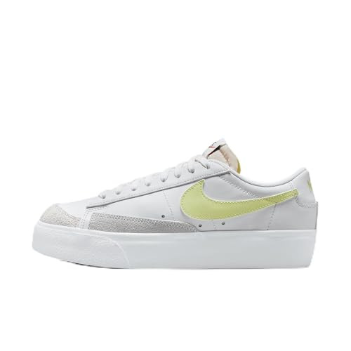 Nike Blazer Low Platform Women's Shoes (DJ0292-115, White/Team Orange/Black/Life Lime) Size 9.5 | Amazon (US)