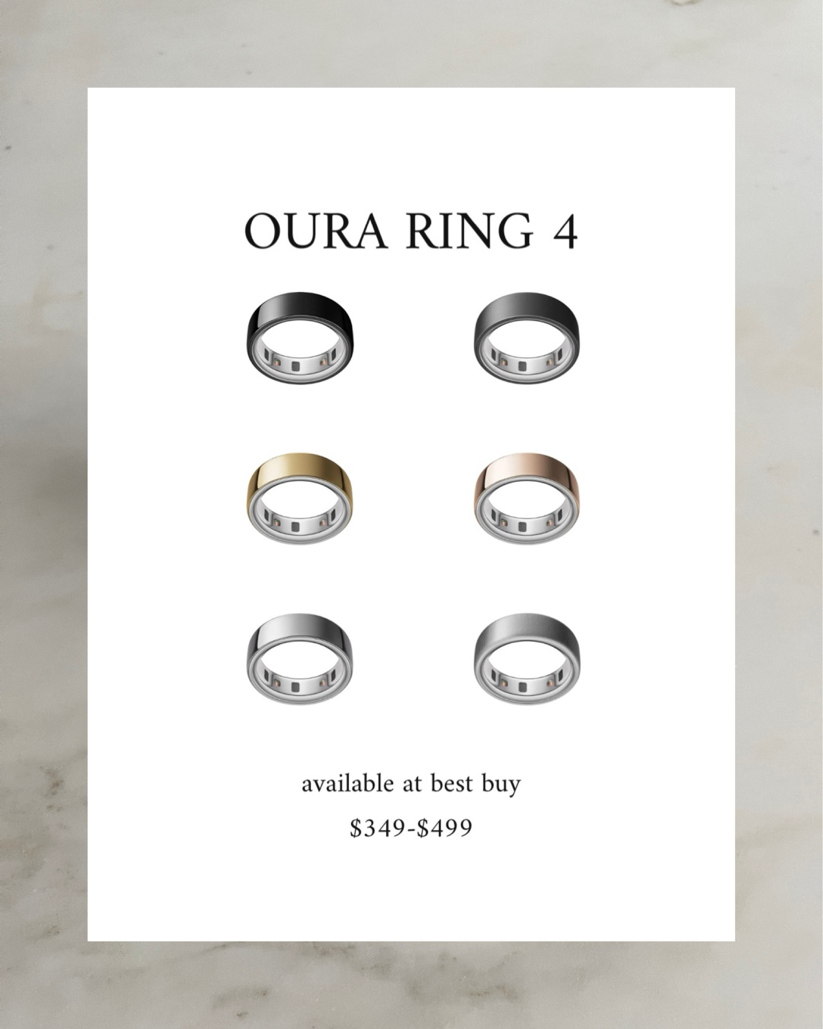 Loved keeping track of everything with our Oura Ring 4 from @BestBuy! Especially while on our trip. Great holiday gift idea. #BestBuyPartner

#LTKGiftGuide #LTKSeasonal #LTKHoliday