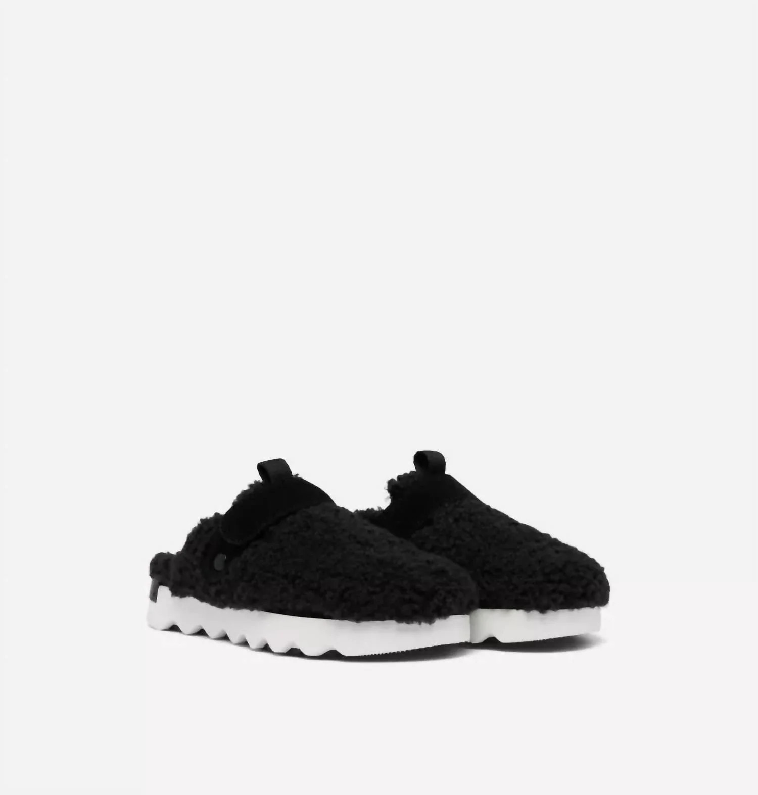 Women's Viibe Cozy Clog In Black/sea Salt | Shop Simon
