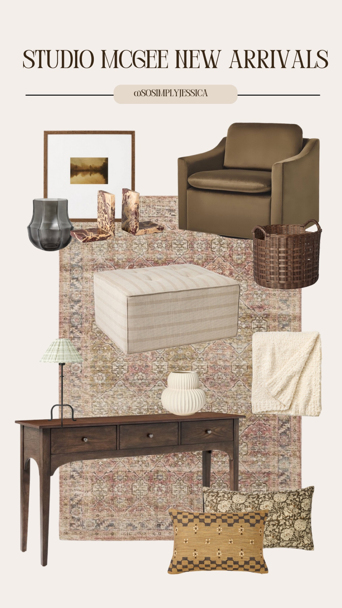 New arrivals at Target for the new Studio McGee drop. This one may be my favorite drop yet.

Target, Target finds, Target home, Target, studio McGee, new, home, decor, living room, living room finds, accent chair 

#LTKSeasonal #LTKHome #LTKU