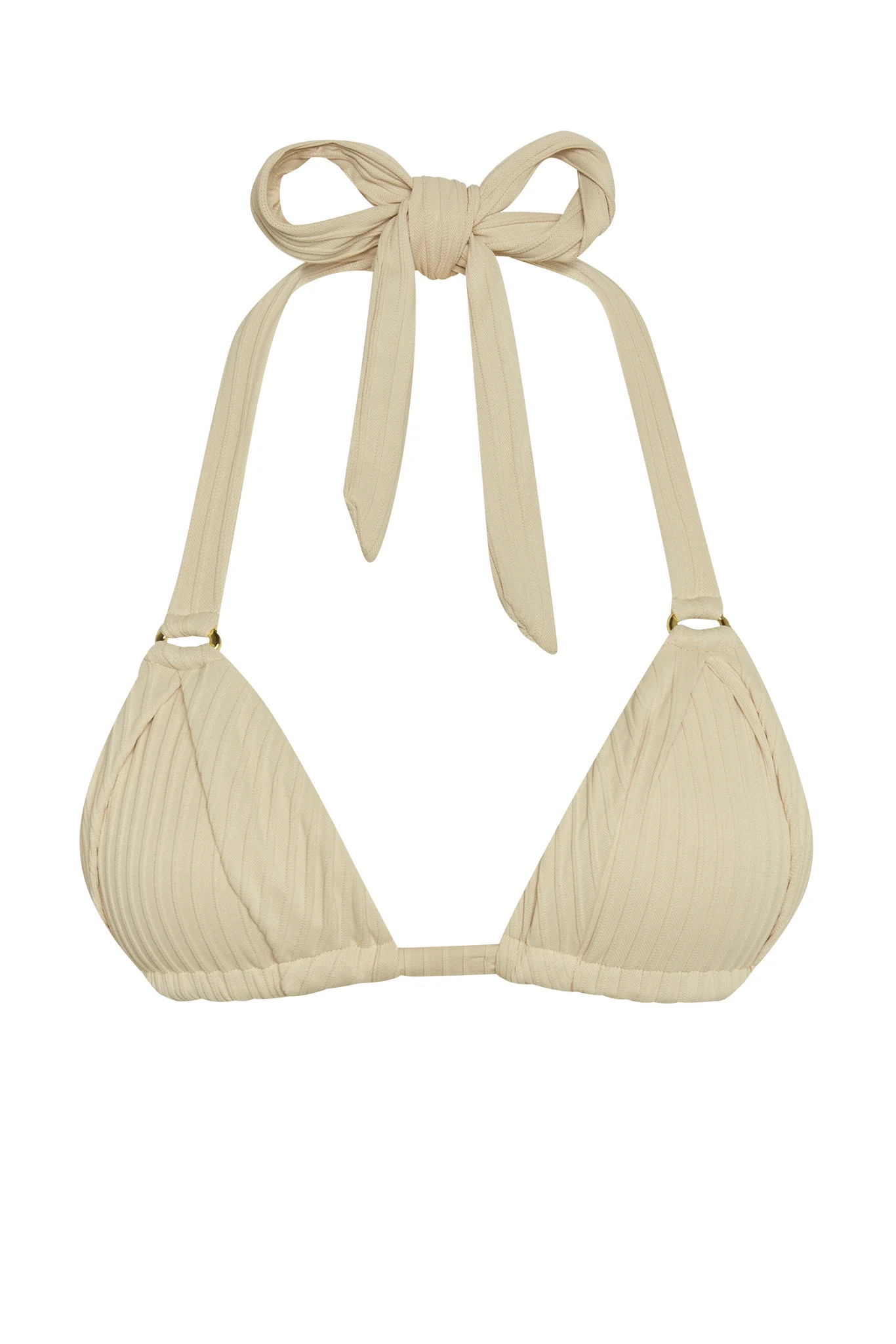 Morocco Top - Vanilla Matte Rib | Monday Swimwear
