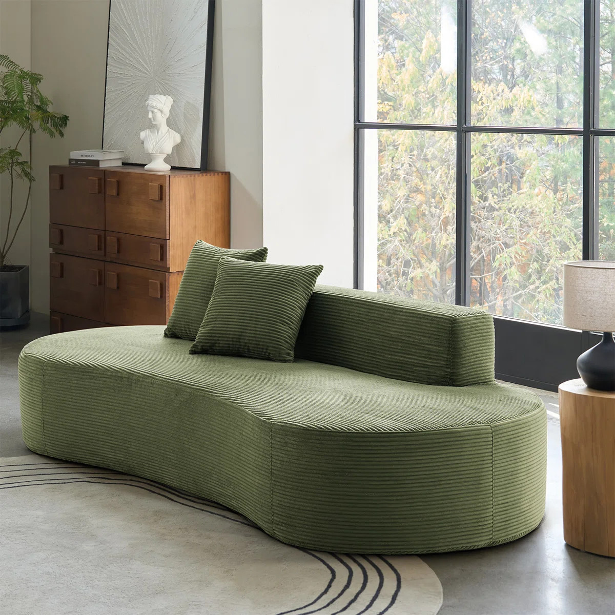Nerio 94" No Assembly Required Compressed Cloud Sofa | Wayfair North America