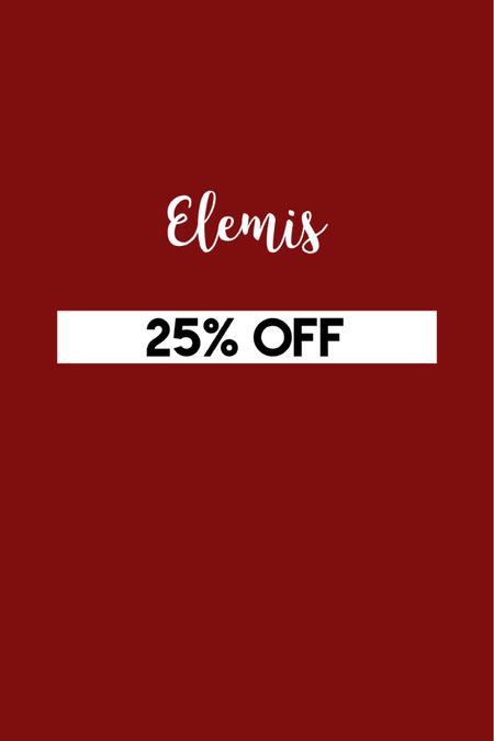 LTK sale Elemis skincare 25% off 

#LTKSale #LTKbeauty #LTKSeasonal