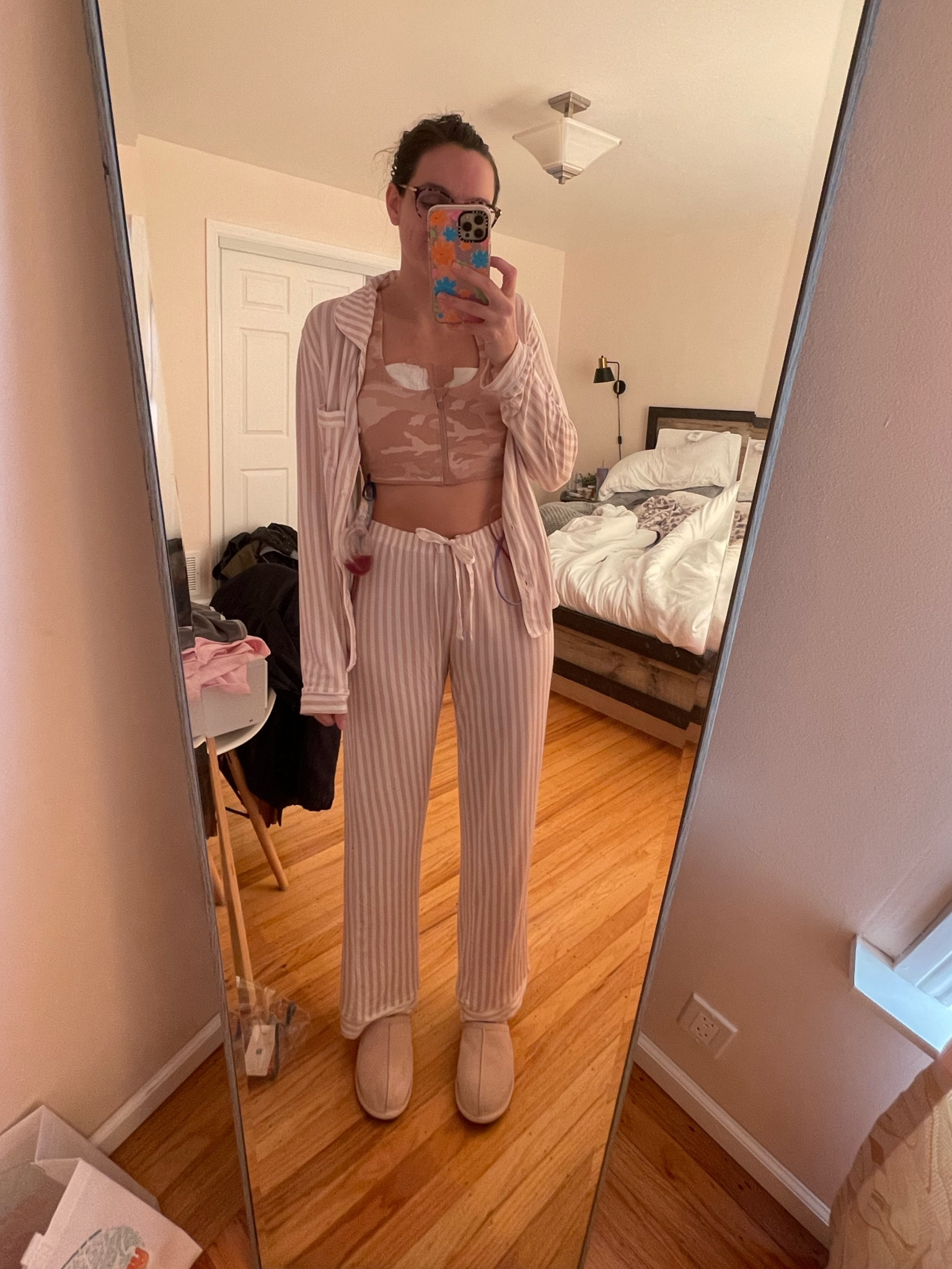 Comfy pjs for mastectomy recovery 💗