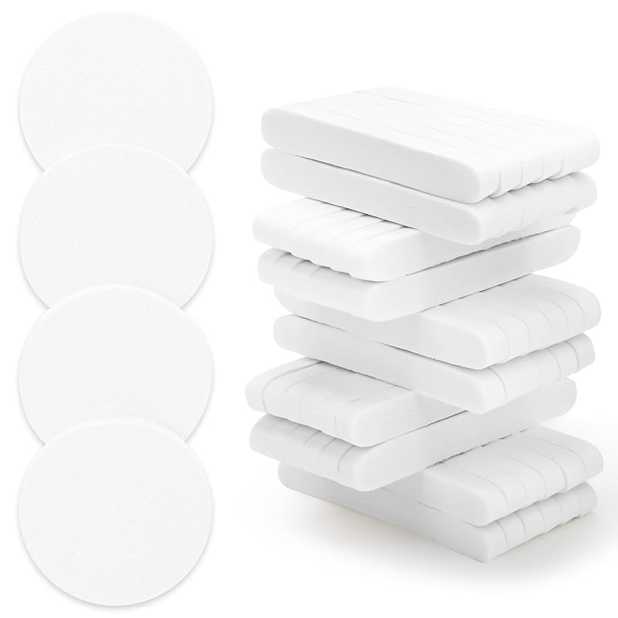 120 Pcs Facial Sponge Compressed, Luxiv Face Cleansing Sponge Estheticians Compressed Makeup Faci... | Amazon (US)