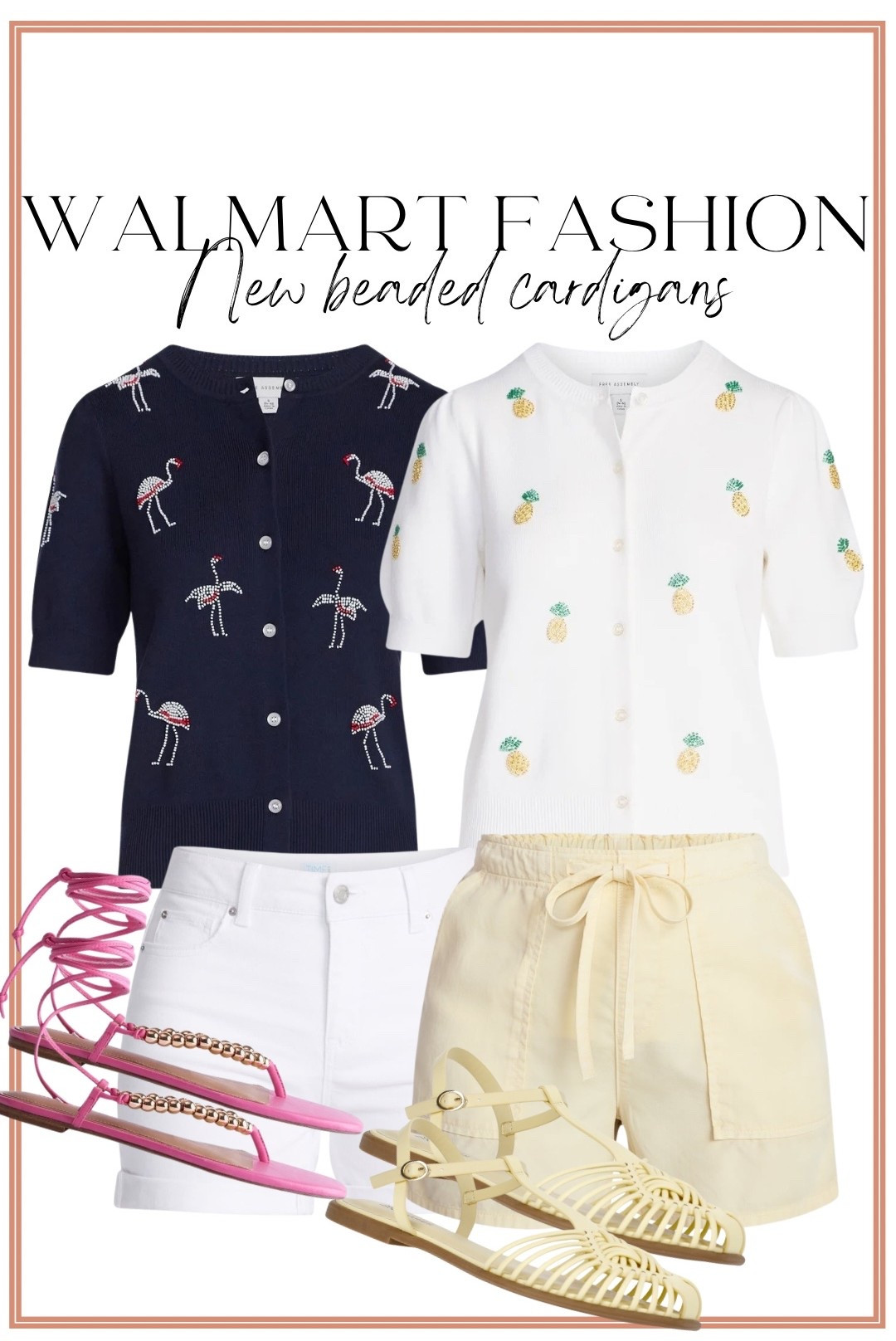Walmart is absolutely crushing it with the summer fashion lately! 💙🍍 These new beaded cardigans are some of the cutest pieces I’ve seen this season. From the patriotic flamingo design to the adorable pineapple version, these sweaters are perfect for adding a little personality to your outfit.

Style them with white denim shorts, linen shorts, sandals, or your favorite jeans for an easy elevated summer look. These are the kind of pieces that always get compliments!

Which one are you choosing—the flamingos or the pineapples? 👇

#WalmartFashion #WalmartFinds #SummerFashion #BeadedCardigan #PatrioticStyle #PineappleStyle #AffordableFashion #WalmartStyle #SummerOutfitIdeas #FashionFinds #CasualChicStyle #MomStyle #FashionOver30 #VacationStyle #LTKFashion

#LTKootd #LTKPetite