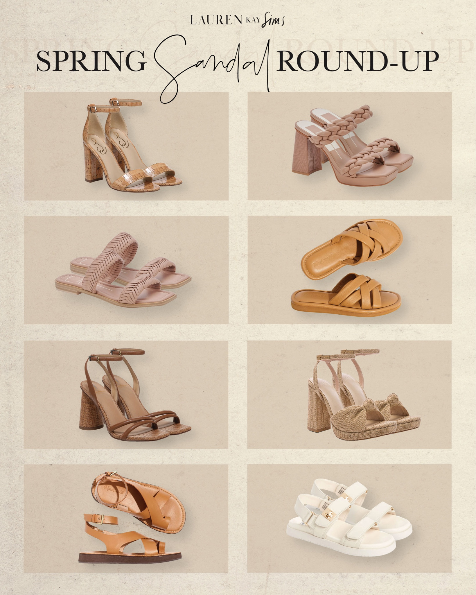 spring sandal round up ☀️

#LTKSeasonal #LTKshoecrush