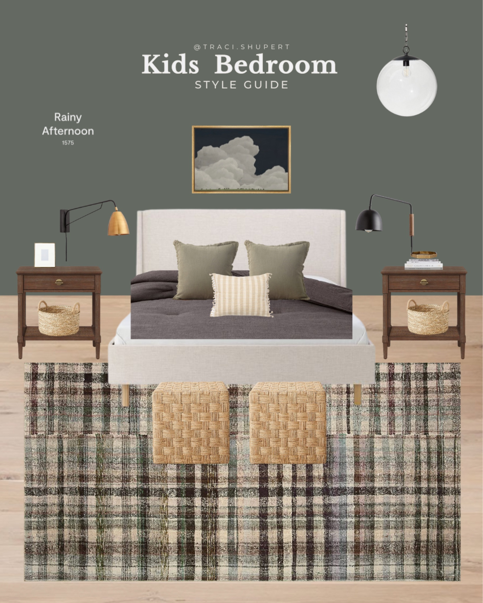 Chris Loves Julia, Loloi rugs, kids bedroom, area rug, bedside table, wall sconce, pendant, vintage art, Amazon, Studio McGee, World Market, McGee & Co., BENJAMIN Moore, Hearth and Hand Magnolia

#LTKfamily #LTKhome #LTKkids