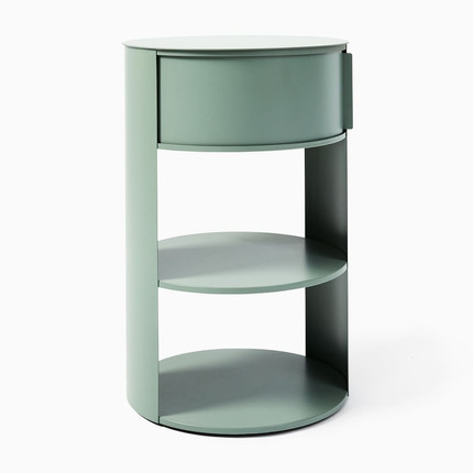 Click for more info about Belle Storage Nightstand, Sage
