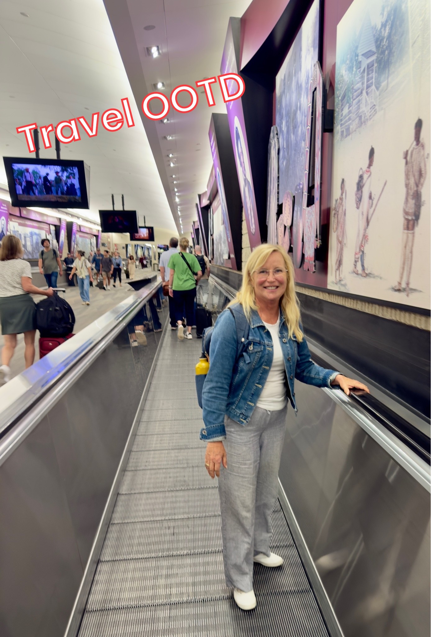 What to  wear when you are traveling shortish distances this summer? Think comfortable, lightweight layers! I traveled back to Florida from Albany NY in this outfit.

#LTKOver40 #LTKTravel #LTKSeasonal