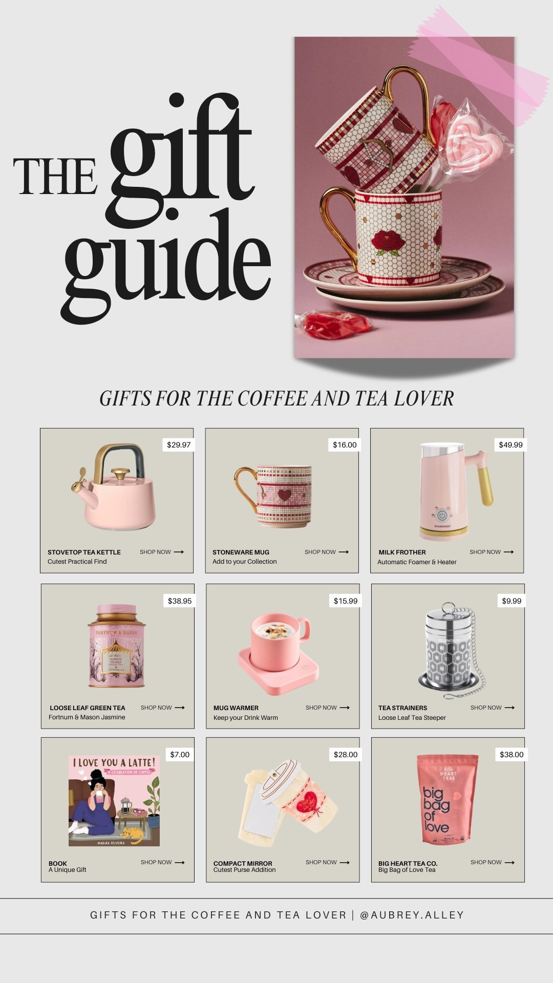 gift guide - valentine’s day gift ideas for the tea and coffee lovers

#LTKFindsUnder100 #LTKFindsUnder50 #LTKSeasonal
