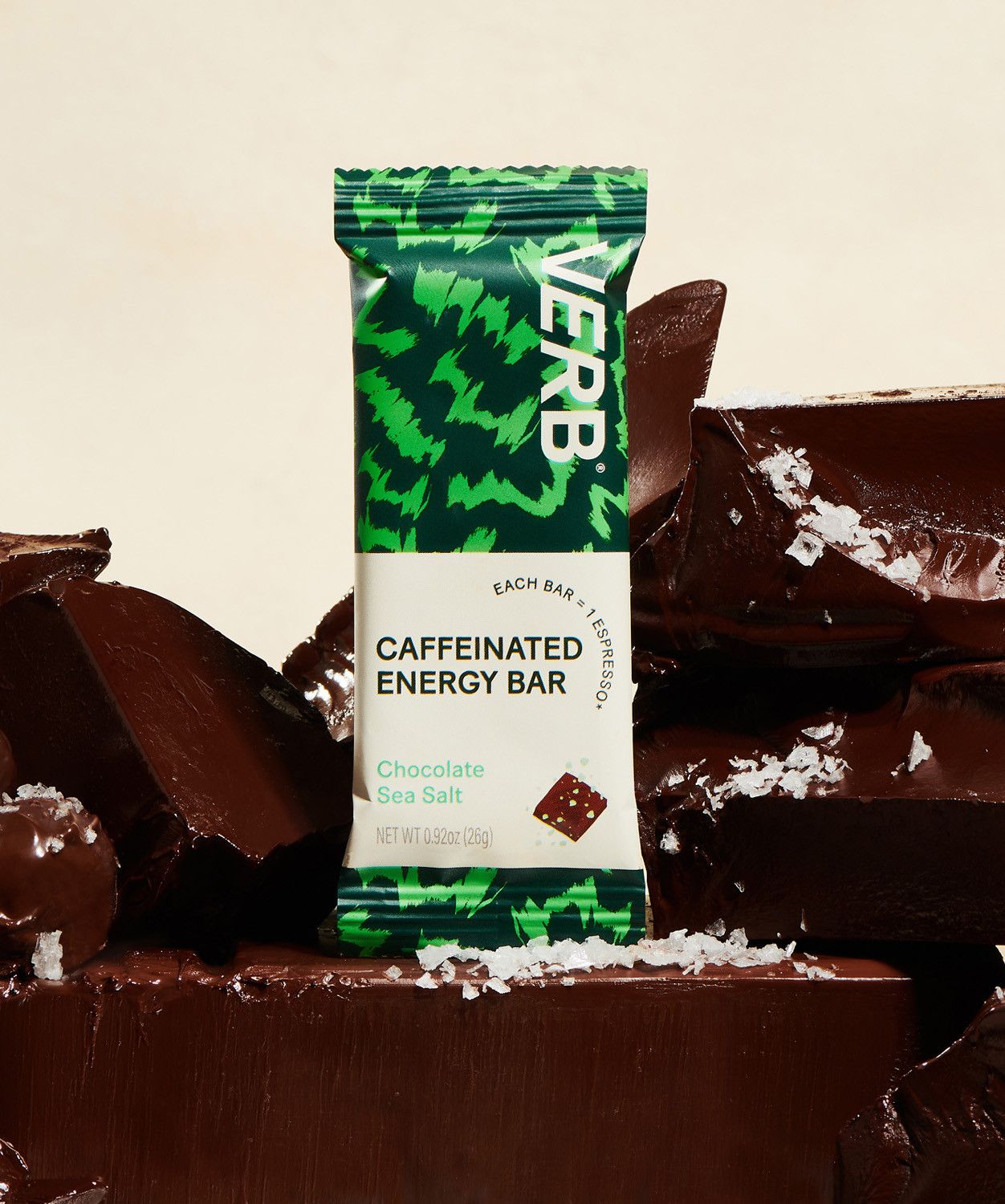 16 Chocolate Sea Salt Snack Bars | Verb Energy