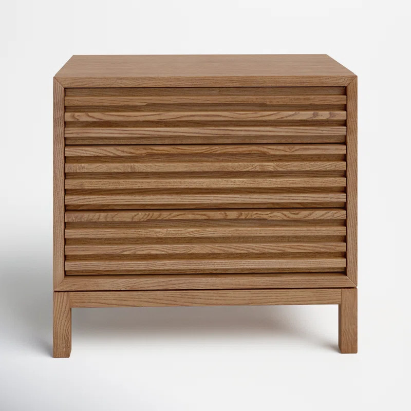 Finnian 3 - Drawer Nightstand | Wayfair North America