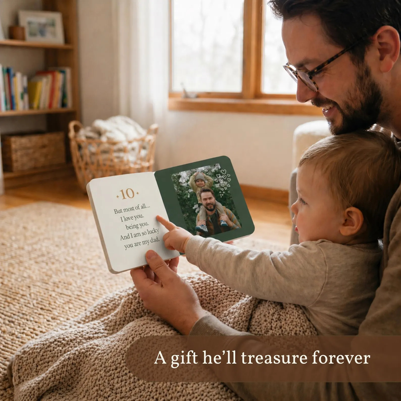 10 Things I Love About Dad Book | Personalized Father’s Day Gift from Toddler or Baby | Custom ... | Etsy (Global)