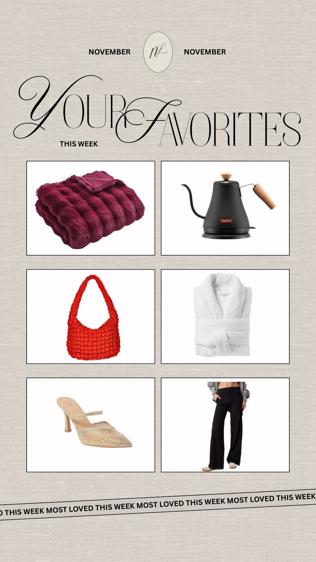 Best sellers this past week! Great gift ideas

#LTKHoliday #LTKGiftGuide #LTKFindsUnder100