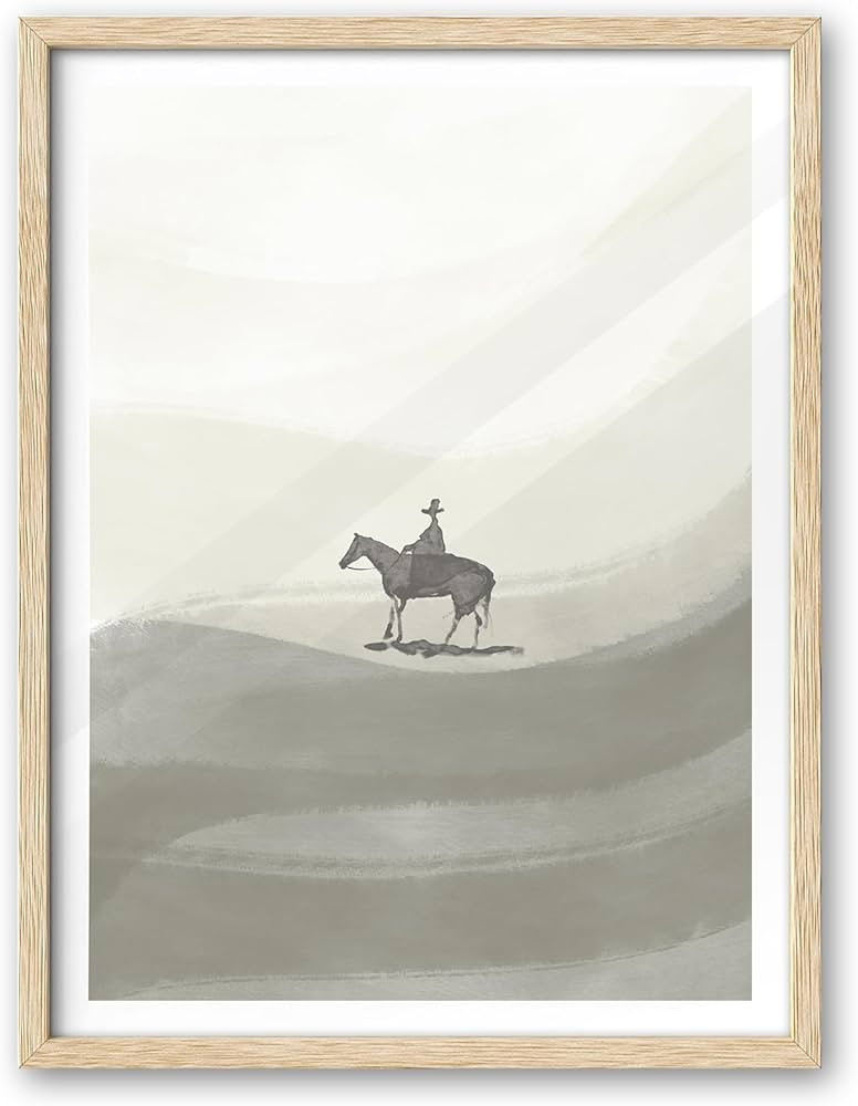 OAK Wood Framed Minimal People | Amazon (US)