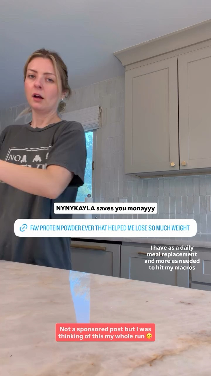 @flavcity  @paigetraederstanley  I have as a daily meal replacement and more as needed to hit my macros NYNYKAYLA saves you monayyy Not a sponsored post but I was thinking of this my whole run 😋