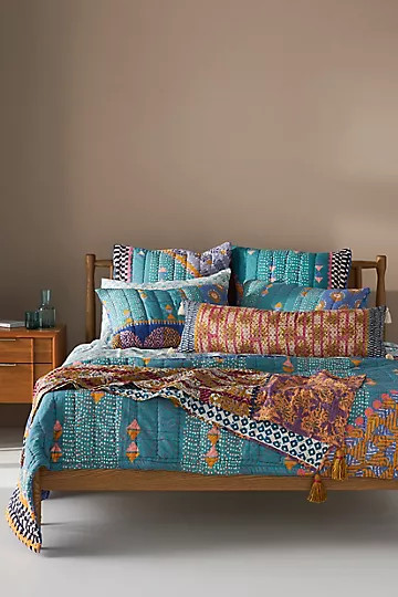 Upcycled Vendima Quilt | Anthropologie (US)