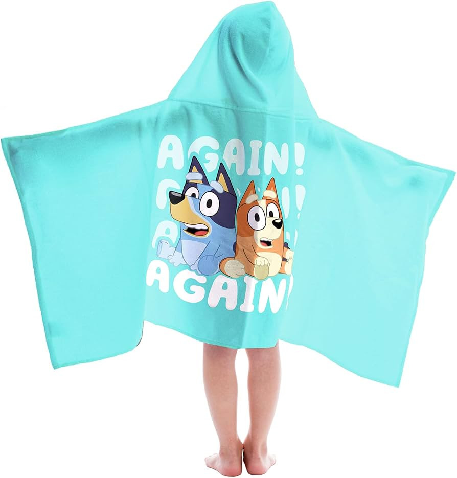 Jay Franco Kids Hooded Towel – 22" x 51" Super Soft Bath Wrap with 3D Hood, Beach, Pool & Trave... | Amazon (US)