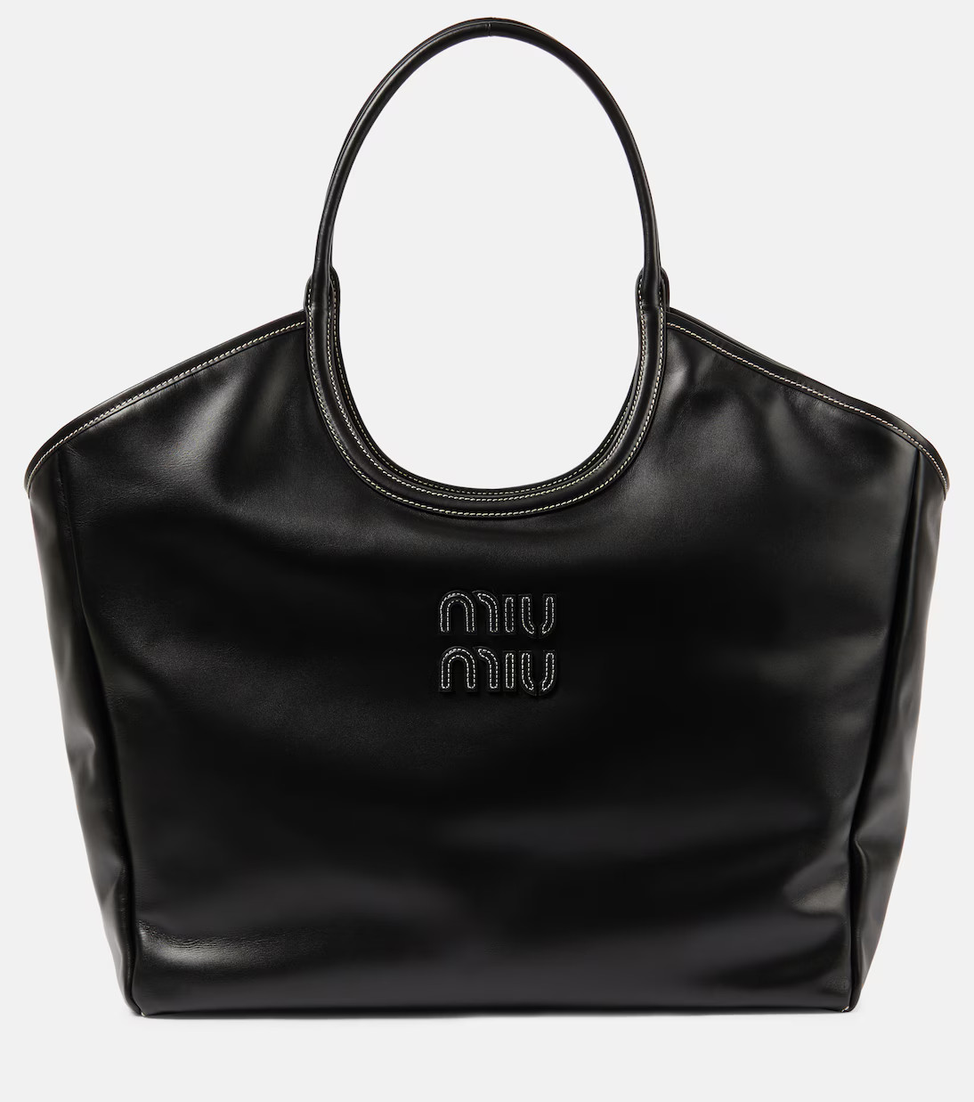 Ivy leather tote bag | Mytheresa (UK)